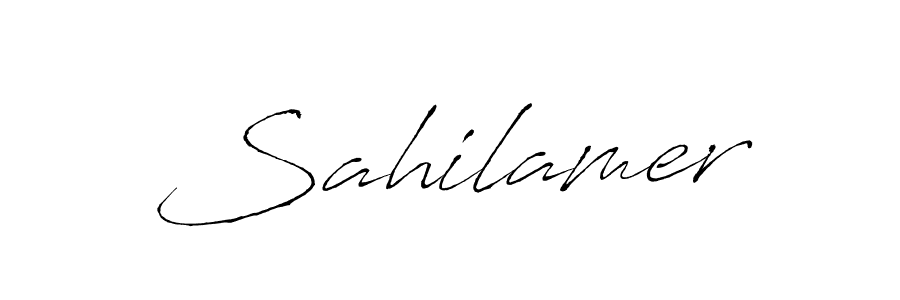 You can use this online signature creator to create a handwritten signature for the name Sahilamer. This is the best online autograph maker. Sahilamer signature style 6 images and pictures png