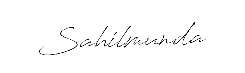 Once you've used our free online signature maker to create your best signature Antro_Vectra style, it's time to enjoy all of the benefits that Sahilmunda name signing documents. Sahilmunda signature style 6 images and pictures png