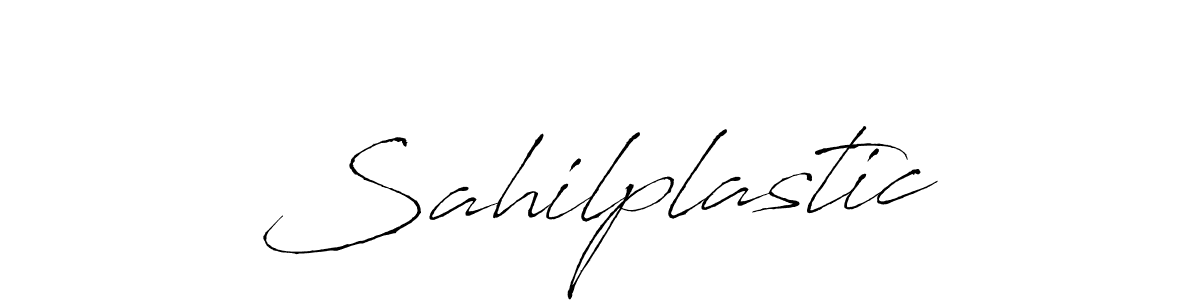 The best way (Antro_Vectra) to make a short signature is to pick only two or three words in your name. The name Sahilplastic include a total of six letters. For converting this name. Sahilplastic signature style 6 images and pictures png