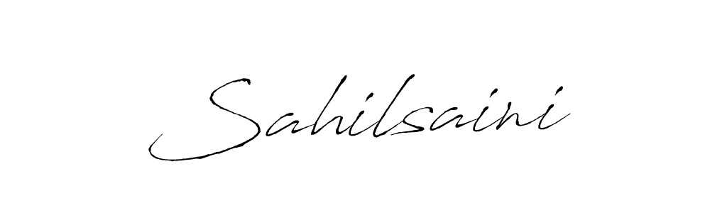 How to Draw Sahilsaini signature style? Antro_Vectra is a latest design signature styles for name Sahilsaini. Sahilsaini signature style 6 images and pictures png