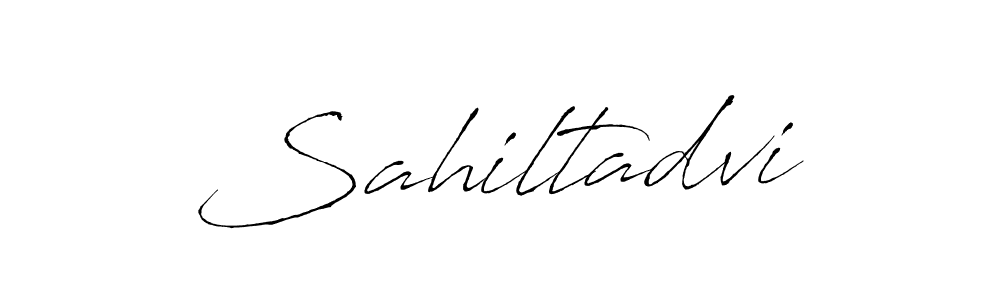 Also we have Sahiltadvi name is the best signature style. Create professional handwritten signature collection using Antro_Vectra autograph style. Sahiltadvi signature style 6 images and pictures png