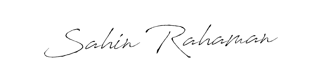 Make a beautiful signature design for name Sahin Rahaman. Use this online signature maker to create a handwritten signature for free. Sahin Rahaman signature style 6 images and pictures png