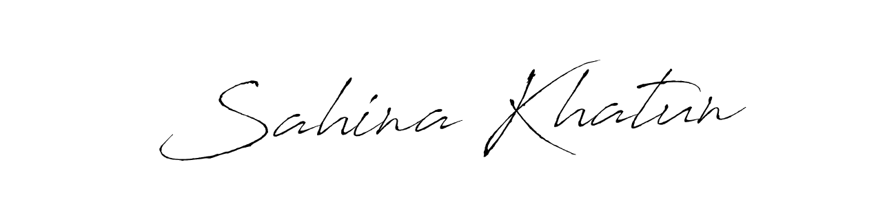 The best way (Antro_Vectra) to make a short signature is to pick only two or three words in your name. The name Sahina Khatun include a total of six letters. For converting this name. Sahina Khatun signature style 6 images and pictures png