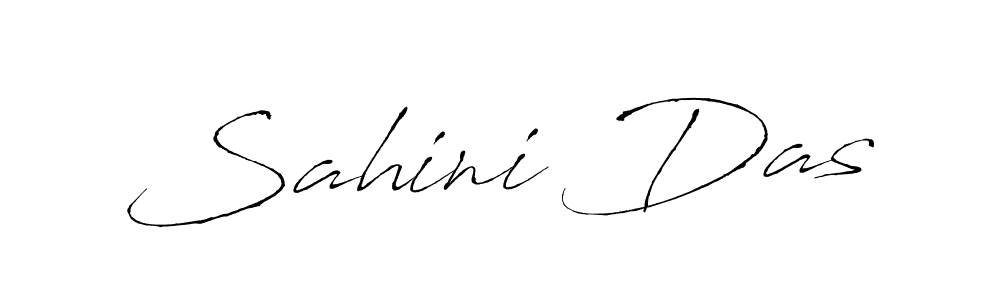 Design your own signature with our free online signature maker. With this signature software, you can create a handwritten (Antro_Vectra) signature for name Sahini Das. Sahini Das signature style 6 images and pictures png