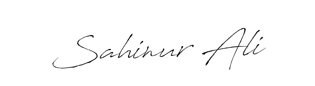 How to make Sahinur Ali signature? Antro_Vectra is a professional autograph style. Create handwritten signature for Sahinur Ali name. Sahinur Ali signature style 6 images and pictures png