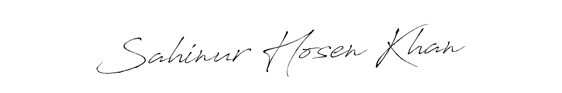 It looks lik you need a new signature style for name Sahinur Hosen Khan. Design unique handwritten (Antro_Vectra) signature with our free signature maker in just a few clicks. Sahinur Hosen Khan signature style 6 images and pictures png