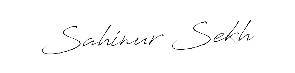 How to make Sahinur Sekh signature? Antro_Vectra is a professional autograph style. Create handwritten signature for Sahinur Sekh name. Sahinur Sekh signature style 6 images and pictures png