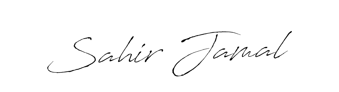 Sahir Jamal stylish signature style. Best Handwritten Sign (Antro_Vectra) for my name. Handwritten Signature Collection Ideas for my name Sahir Jamal. Sahir Jamal signature style 6 images and pictures png