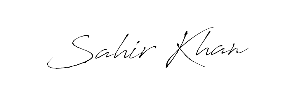 It looks lik you need a new signature style for name Sahir Khan. Design unique handwritten (Antro_Vectra) signature with our free signature maker in just a few clicks. Sahir Khan signature style 6 images and pictures png