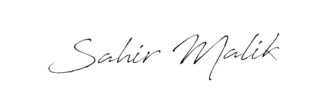 Similarly Antro_Vectra is the best handwritten signature design. Signature creator online .You can use it as an online autograph creator for name Sahir Malik. Sahir Malik signature style 6 images and pictures png