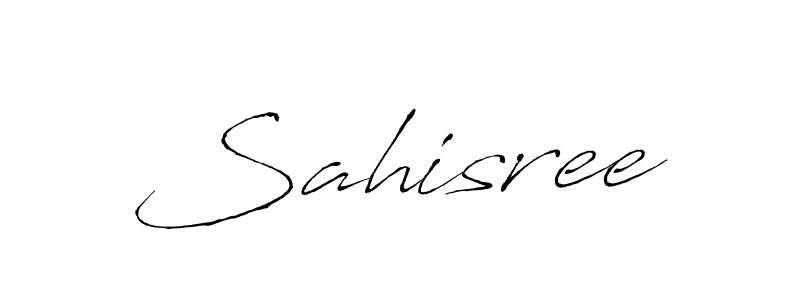 Sahisree stylish signature style. Best Handwritten Sign (Antro_Vectra) for my name. Handwritten Signature Collection Ideas for my name Sahisree. Sahisree signature style 6 images and pictures png