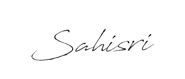 if you are searching for the best signature style for your name Sahisri. so please give up your signature search. here we have designed multiple signature styles  using Antro_Vectra. Sahisri signature style 6 images and pictures png