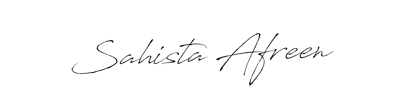 Sahista Afreen stylish signature style. Best Handwritten Sign (Antro_Vectra) for my name. Handwritten Signature Collection Ideas for my name Sahista Afreen. Sahista Afreen signature style 6 images and pictures png