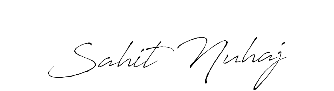 Check out images of Autograph of Sahit Nuhaj name. Actor Sahit Nuhaj Signature Style. Antro_Vectra is a professional sign style online. Sahit Nuhaj signature style 6 images and pictures png