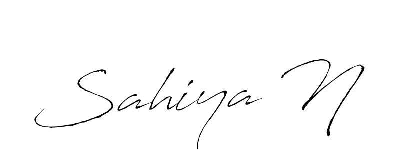 Similarly Antro_Vectra is the best handwritten signature design. Signature creator online .You can use it as an online autograph creator for name Sahiya N. Sahiya N signature style 6 images and pictures png