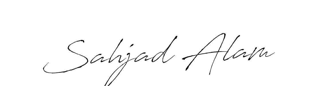 The best way (Antro_Vectra) to make a short signature is to pick only two or three words in your name. The name Sahjad Alam include a total of six letters. For converting this name. Sahjad Alam signature style 6 images and pictures png