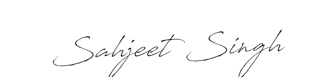 The best way (Antro_Vectra) to make a short signature is to pick only two or three words in your name. The name Sahjeet Singh include a total of six letters. For converting this name. Sahjeet Singh signature style 6 images and pictures png