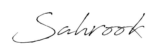 Enhance your business communications with Sahrook signature in Antro_Vectra lettering. Clean, modern, and universally compatible. Sahrook signature style 6 images and pictures png