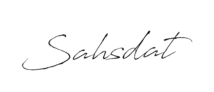 You should practise on your own different ways (Antro_Vectra) to write your name (Sahsdat) in signature. don't let someone else do it for you. Sahsdat signature style 6 images and pictures png