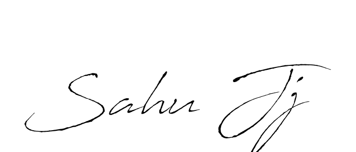 The best way (Antro_Vectra) to make a short signature is to pick only two or three words in your name. The name Sahu Jj include a total of six letters. For converting this name. Sahu Jj signature style 6 images and pictures png