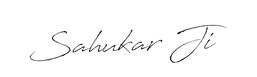 It looks lik you need a new signature style for name Sahukar Ji. Design unique handwritten (Antro_Vectra) signature with our free signature maker in just a few clicks. Sahukar Ji signature style 6 images and pictures png