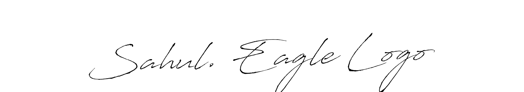 Best and Professional Signature Style for Sahul. Eagle Logo. Antro_Vectra Best Signature Style Collection. Sahul. Eagle Logo signature style 6 images and pictures png