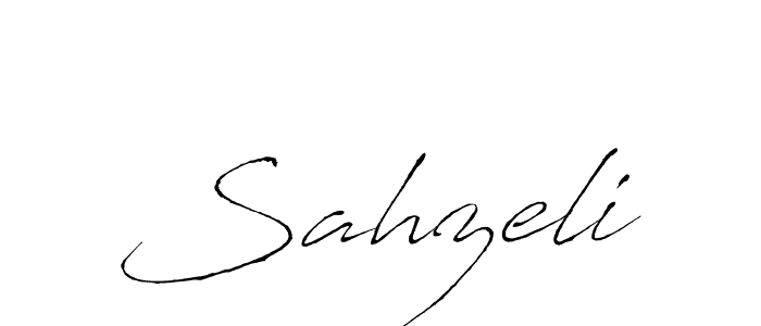 Once you've used our free online signature maker to create your best signature Antro_Vectra style, it's time to enjoy all of the benefits that Sahzeli name signing documents. Sahzeli signature style 6 images and pictures png