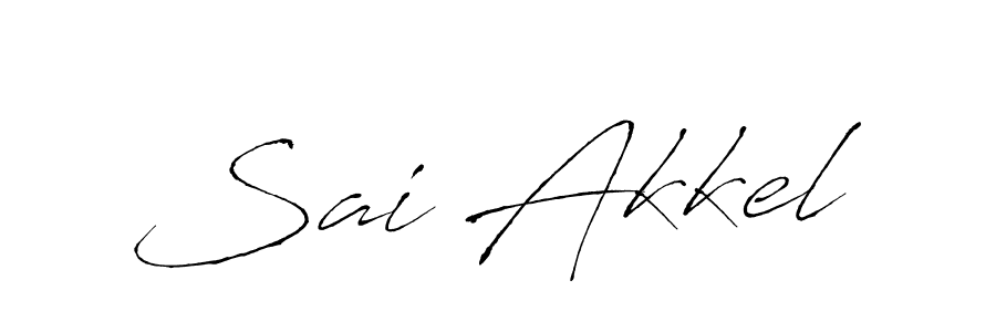 How to Draw Sai Akkel signature style? Antro_Vectra is a latest design signature styles for name Sai Akkel. Sai Akkel signature style 6 images and pictures png