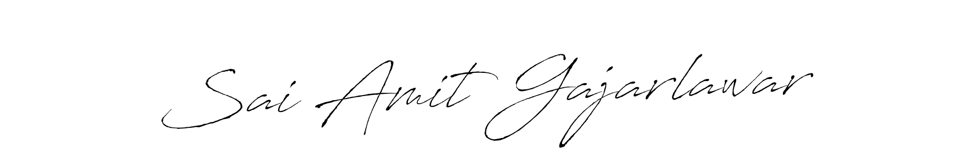 Also You can easily find your signature by using the search form. We will create Sai Amit Gajarlawar name handwritten signature images for you free of cost using Antro_Vectra sign style. Sai Amit Gajarlawar signature style 6 images and pictures png