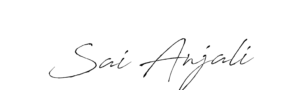 It looks lik you need a new signature style for name Sai Anjali. Design unique handwritten (Antro_Vectra) signature with our free signature maker in just a few clicks. Sai Anjali signature style 6 images and pictures png