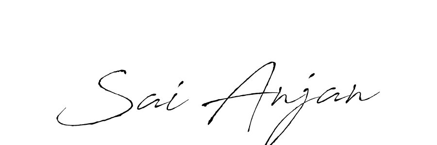 if you are searching for the best signature style for your name Sai Anjan. so please give up your signature search. here we have designed multiple signature styles  using Antro_Vectra. Sai Anjan signature style 6 images and pictures png