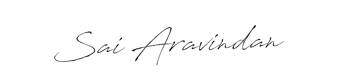 It looks lik you need a new signature style for name Sai Aravindan. Design unique handwritten (Antro_Vectra) signature with our free signature maker in just a few clicks. Sai Aravindan signature style 6 images and pictures png