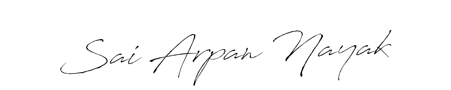 You should practise on your own different ways (Antro_Vectra) to write your name (Sai Arpan Nayak) in signature. don't let someone else do it for you. Sai Arpan Nayak signature style 6 images and pictures png