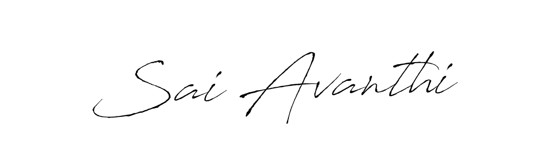 You can use this online signature creator to create a handwritten signature for the name Sai Avanthi. This is the best online autograph maker. Sai Avanthi signature style 6 images and pictures png