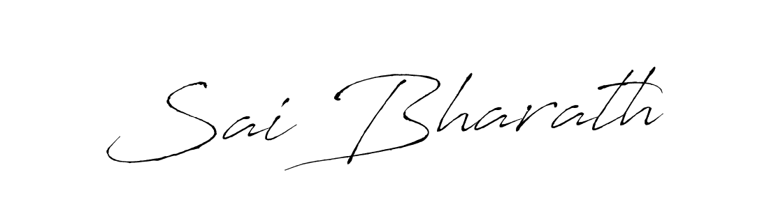 Create a beautiful signature design for name Sai Bharath. With this signature (Antro_Vectra) fonts, you can make a handwritten signature for free. Sai Bharath signature style 6 images and pictures png