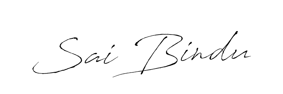 It looks lik you need a new signature style for name Sai Bindu. Design unique handwritten (Antro_Vectra) signature with our free signature maker in just a few clicks. Sai Bindu signature style 6 images and pictures png