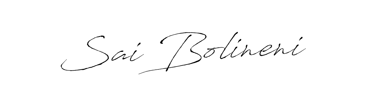 Make a beautiful signature design for name Sai Bolineni. Use this online signature maker to create a handwritten signature for free. Sai Bolineni signature style 6 images and pictures png