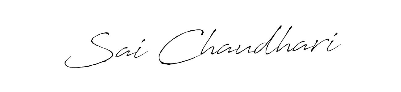 Make a short Sai Chaudhari signature style. Manage your documents anywhere anytime using Antro_Vectra. Create and add eSignatures, submit forms, share and send files easily. Sai Chaudhari signature style 6 images and pictures png