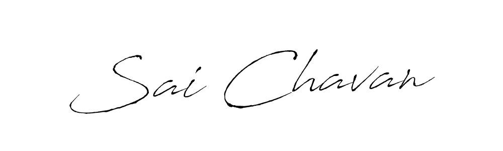 How to make Sai Chavan name signature. Use Antro_Vectra style for creating short signs online. This is the latest handwritten sign. Sai Chavan signature style 6 images and pictures png