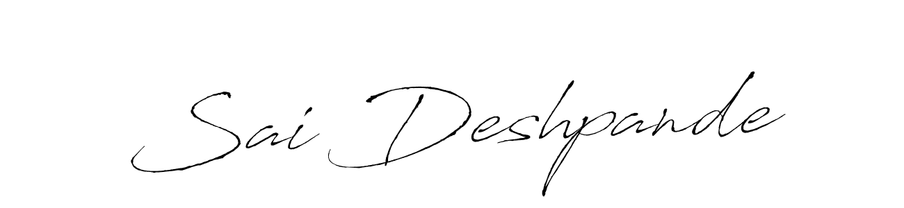 You can use this online signature creator to create a handwritten signature for the name Sai Deshpande. This is the best online autograph maker. Sai Deshpande signature style 6 images and pictures png