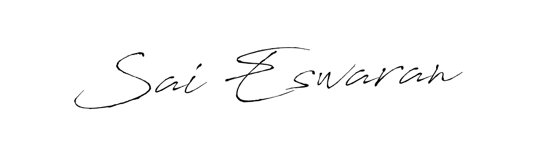 How to Draw Sai Eswaran signature style? Antro_Vectra is a latest design signature styles for name Sai Eswaran. Sai Eswaran signature style 6 images and pictures png