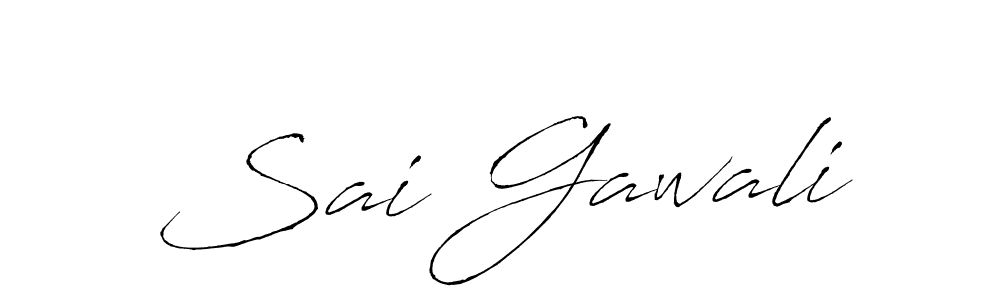 Make a short Sai Gawali signature style. Manage your documents anywhere anytime using Antro_Vectra. Create and add eSignatures, submit forms, share and send files easily. Sai Gawali signature style 6 images and pictures png
