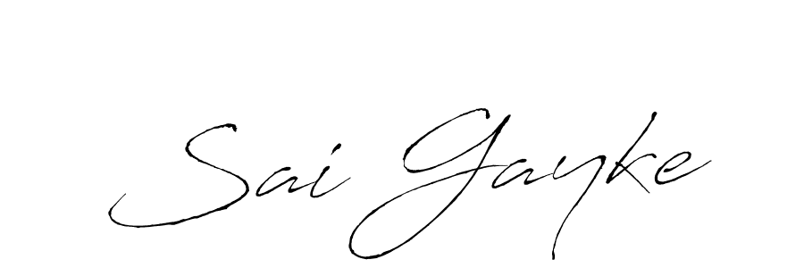 Also You can easily find your signature by using the search form. We will create Sai Gayke name handwritten signature images for you free of cost using Antro_Vectra sign style. Sai Gayke signature style 6 images and pictures png
