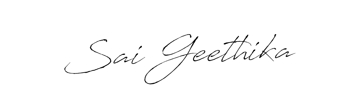 You can use this online signature creator to create a handwritten signature for the name Sai Geethika. This is the best online autograph maker. Sai Geethika signature style 6 images and pictures png