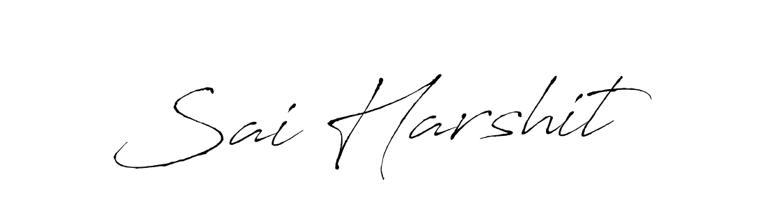 You should practise on your own different ways (Antro_Vectra) to write your name (Sai Harshit) in signature. don't let someone else do it for you. Sai Harshit signature style 6 images and pictures png