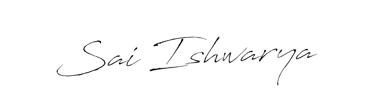 This is the best signature style for the Sai Ishwarya name. Also you like these signature font (Antro_Vectra). Mix name signature. Sai Ishwarya signature style 6 images and pictures png