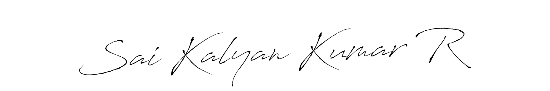 Use a signature maker to create a handwritten signature online. With this signature software, you can design (Antro_Vectra) your own signature for name Sai Kalyan Kumar R. Sai Kalyan Kumar R signature style 6 images and pictures png