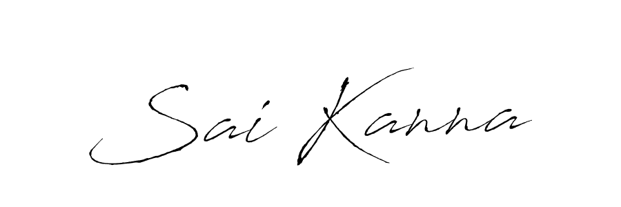The best way (Antro_Vectra) to make a short signature is to pick only two or three words in your name. The name Sai Kanna include a total of six letters. For converting this name. Sai Kanna signature style 6 images and pictures png