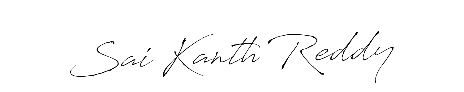 Make a beautiful signature design for name Sai Kanth Reddy. Use this online signature maker to create a handwritten signature for free. Sai Kanth Reddy signature style 6 images and pictures png