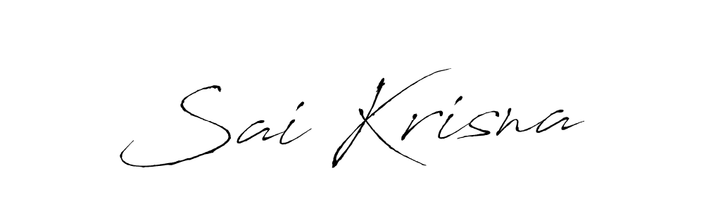 The best way (Antro_Vectra) to make a short signature is to pick only two or three words in your name. The name Sai Krisna include a total of six letters. For converting this name. Sai Krisna signature style 6 images and pictures png